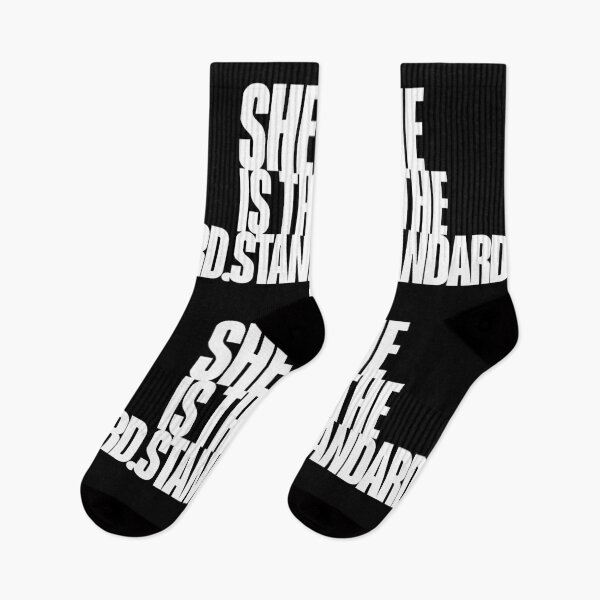 Item preview, She Is the Standard – Bold Statement Text Art designed and sold by Magic Love Art Print.