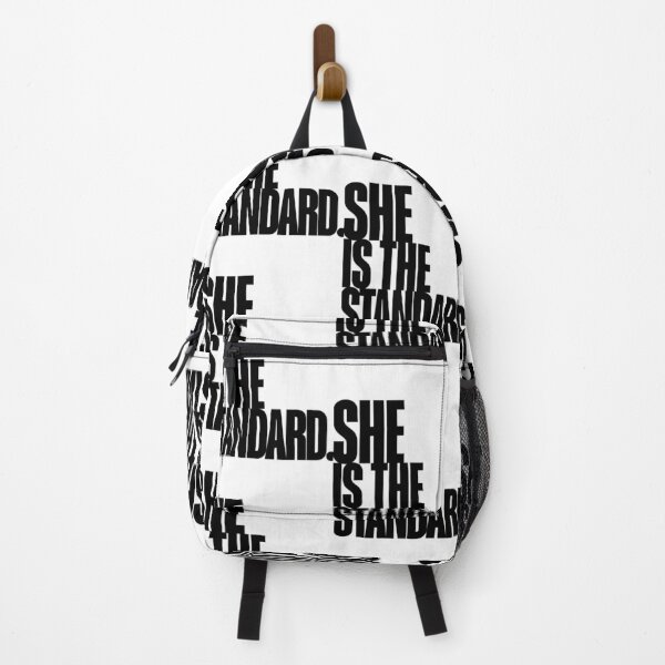 Item preview, She Is the Standard – Bold Statement Typography Design designed and sold by Magic Love Art Print.