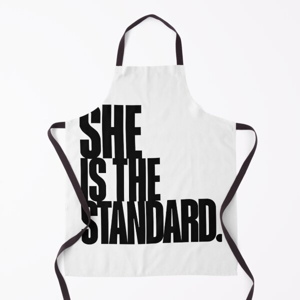 Item preview, She Is the Standard – Bold Statement Typography Design designed and sold by Magic Love Art Print.