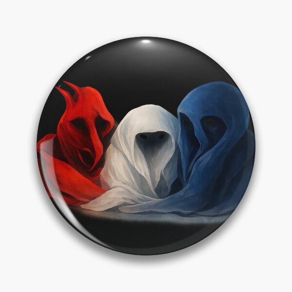 Item preview, Red White and Blue Ghouls designed and sold by Unreasonableart.