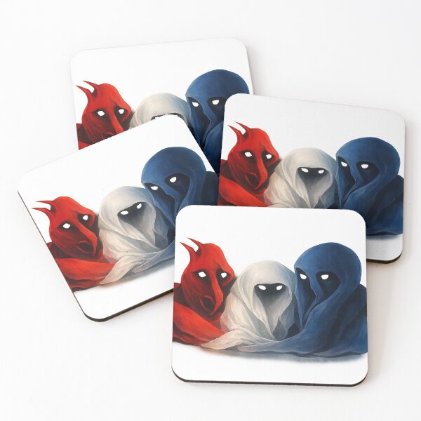 Item preview, Red White and Blue Ghouls designed and sold by Unreasonableart.