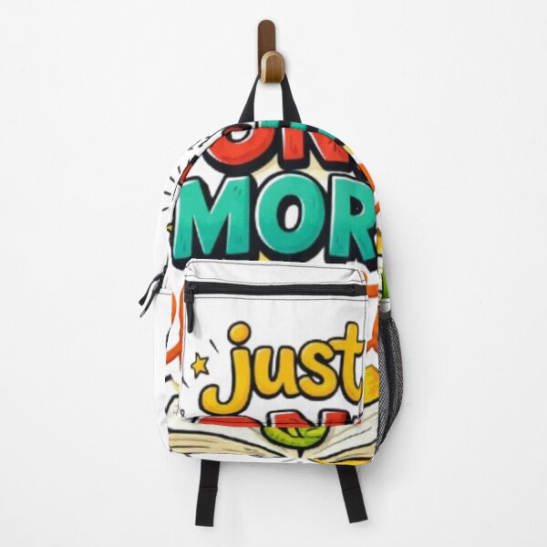 Item preview, Just One More Chapter Funny Student Reading Quote Design designed and sold by Sanika arts .