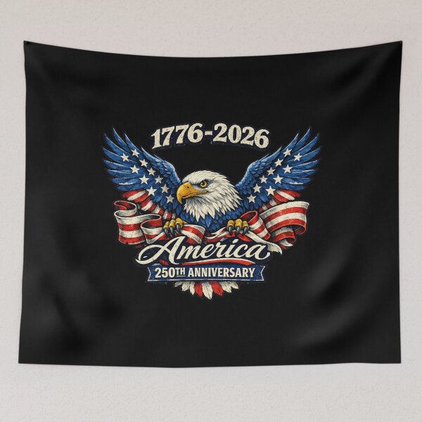 Item preview, USA 250th Anniversary Patriotic Eagle designed and sold by LiviuGligoros.