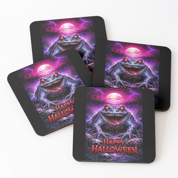 Item preview, The not-so-cool frog (Halloween) designed and sold by NubesDesignCH.