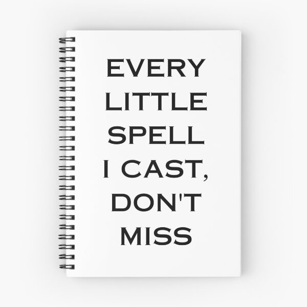 Item preview, Every Little Spell I Cast Don’t Miss – Manifestation Quote Typography Design designed and sold by Magic Love Art Print.