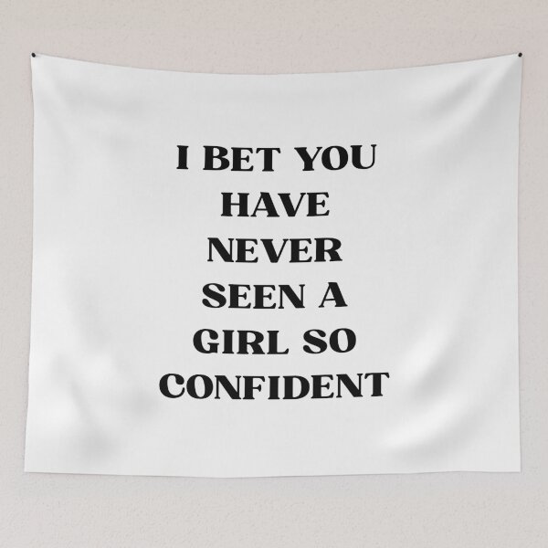 Item preview, Bold Confident Girl Quote Typography – Feminist Empowerment  designed and sold by Magic Love Art Print.