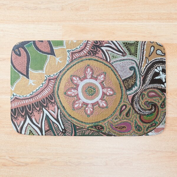 Item preview, Abstract Mandala Pattern Art – Boho Paisley Illustration designed and sold by PeridotGypsy.