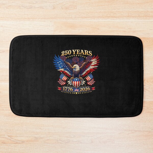 Item preview, 250 year American Flag Bald Eagle Patriotic Eagle 4th of July USA  designed and sold by Intomindfood.