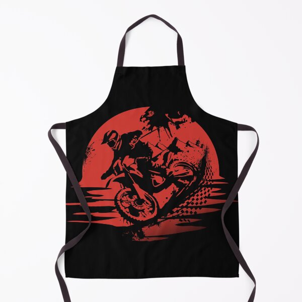 Item preview, Dark Rising Sun Dirt Bike Art designed and sold by KurczakDomowy.