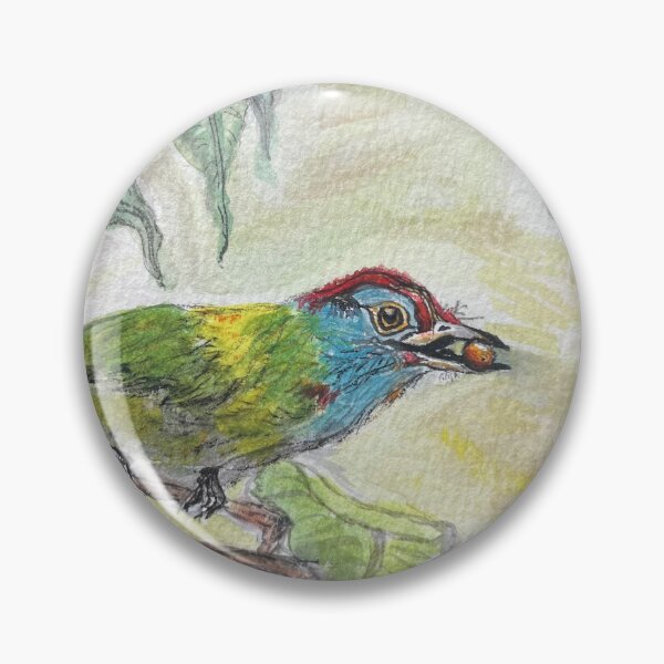Item preview, Whimsical Bird on a Twig designed and sold by SolartiandBrush.