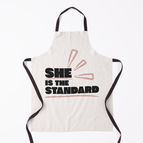 Item preview, She Is the Standard – Bold Feminine Statement Text Art designed and sold by Magic Love Art Print.