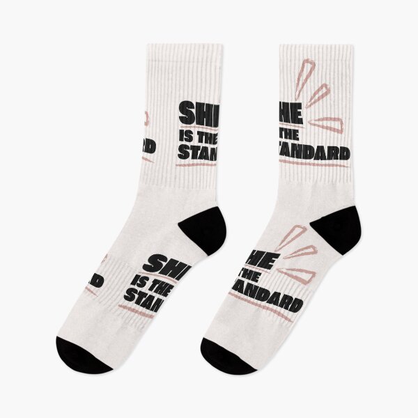 Item preview, She Is the Standard – Bold Feminine Statement Text Art designed and sold by Magic Love Art Print.