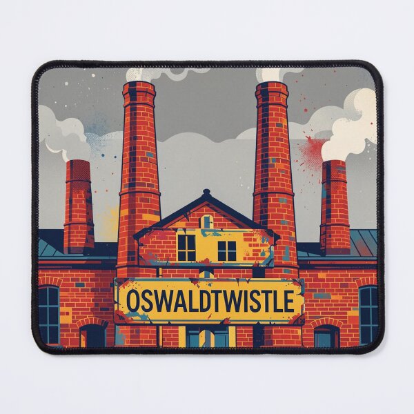 Item preview, Oswaldtwistle Pop Art designed and sold by Judith Murphy.