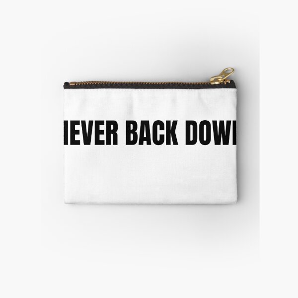 Item preview, Never Back Down designed and sold by AnimeShin.