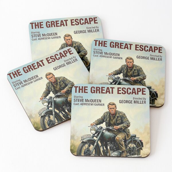 Item preview, The Ultimate Leap: Steve McQueen in The Great Escape designed and sold by Art's Diner.