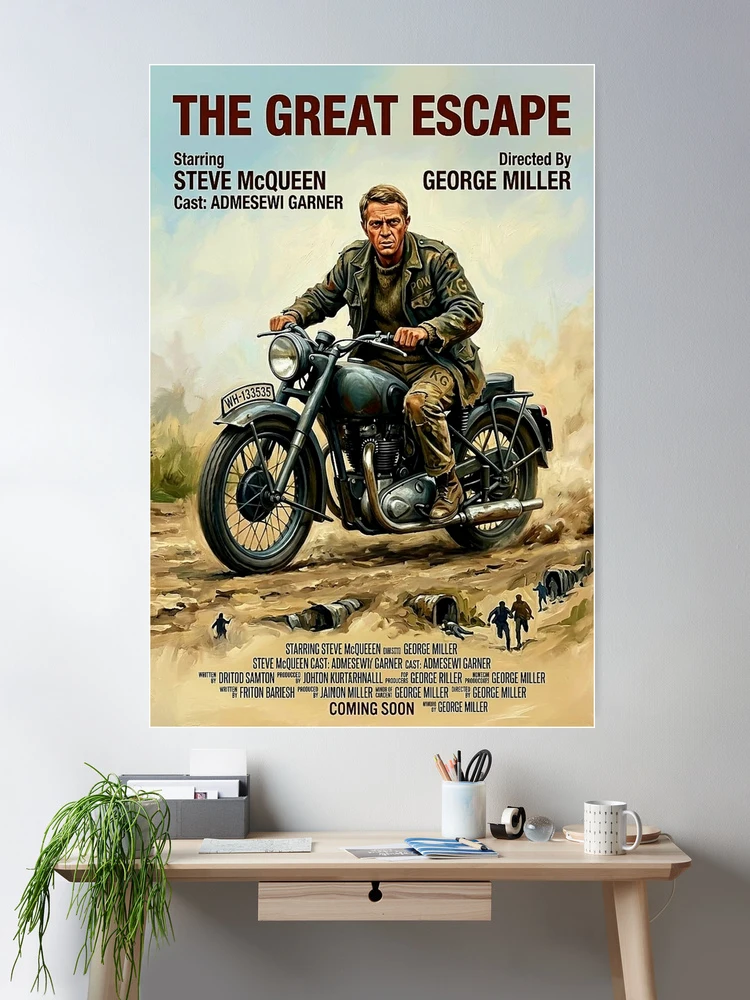 The Ultimate Leap: Steve McQueen in The Great Escape