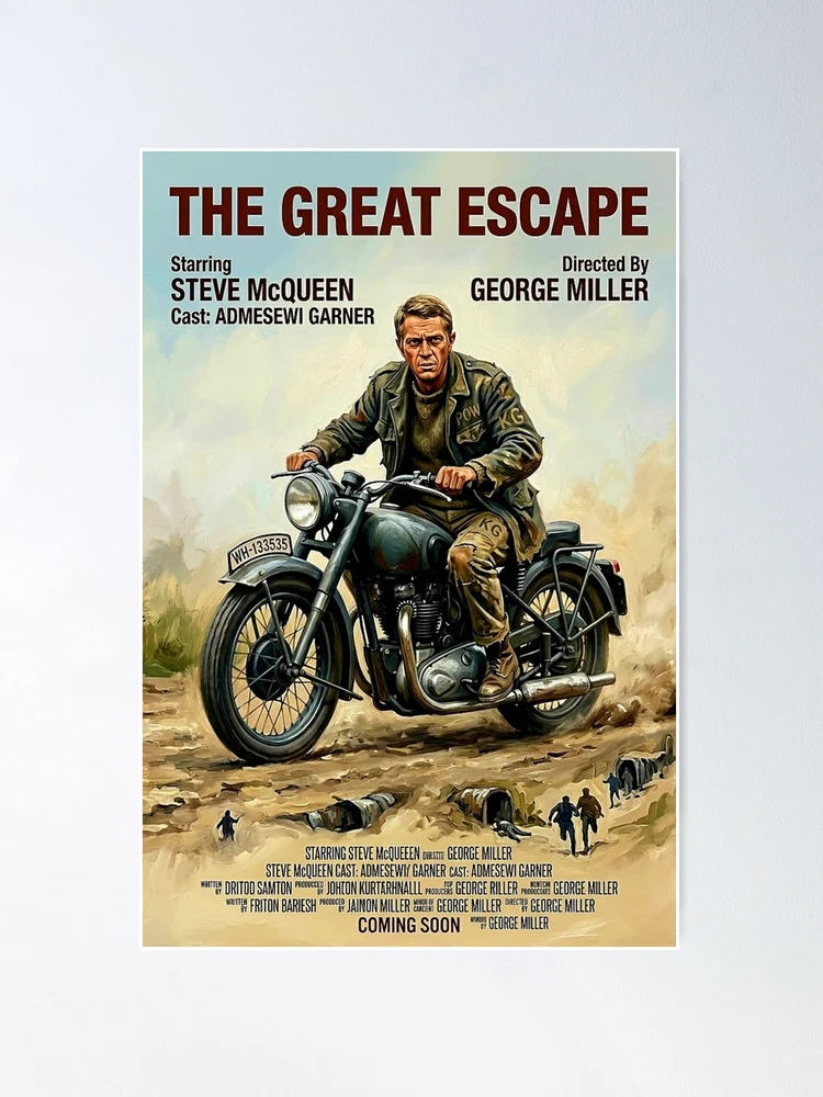 The Ultimate Leap: Steve McQueen in The Great Escape
