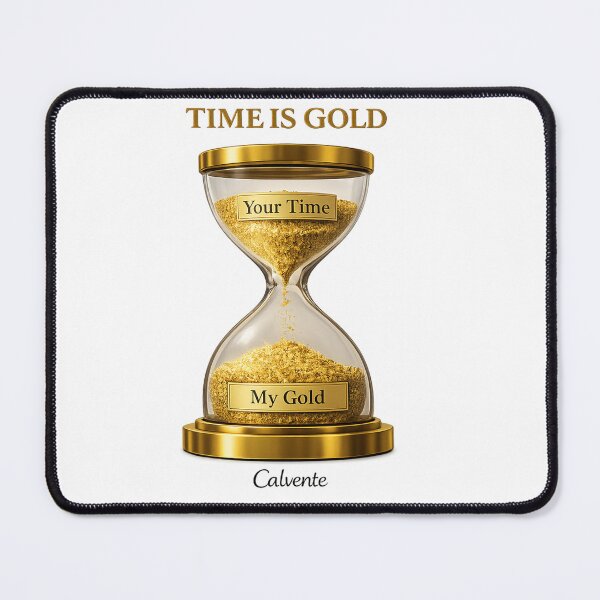 Item preview, Time Is Gold designed and sold by Calvente Artworks .
