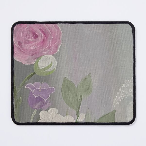 Item preview, Whimsical Cottage Florals in Sage Gray designed and sold by PeridotGypsy.