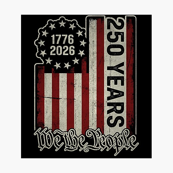 Item preview, 250 Years of Freedom 1776–2026 Patriotic Flag American designed and sold by LiviuGligoros.