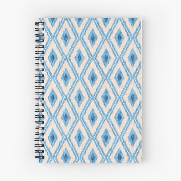 Item preview, Rhombus Ikat Geometric Pattern. Traditional Diamond Ikat seamless pattern. Blue. designed and sold by SIR13.