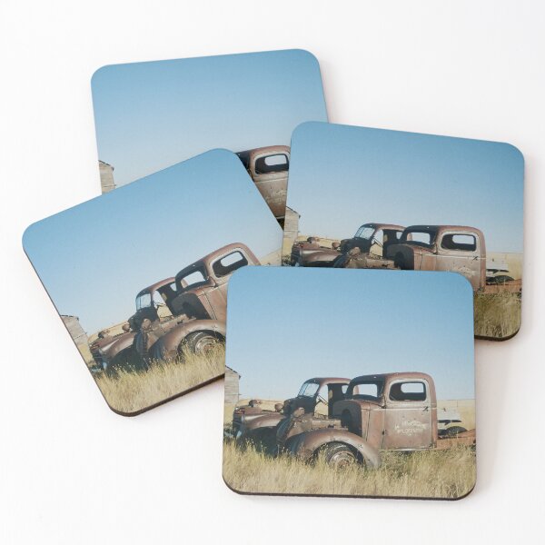 Item preview, Old Trucks at Abandoned Farmstead designed and sold by CV Walsh Photography.