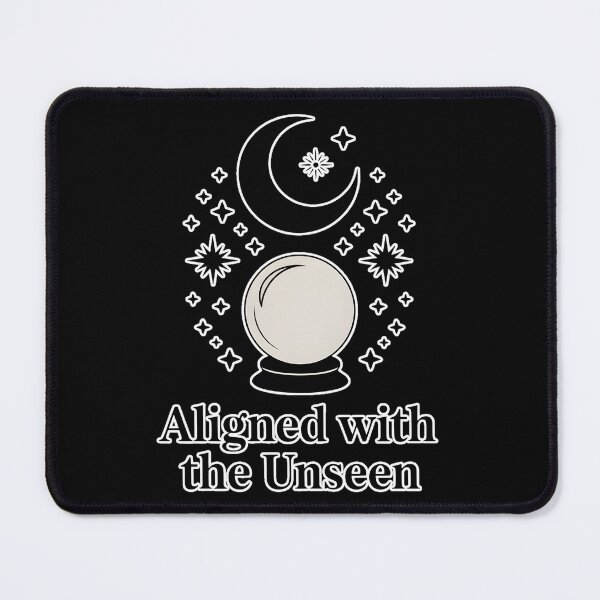 Item preview, Aligned With The Unseen – Witchy Moon Crystal Ball Occult Aesthetic Shirt designed and sold by ImaginedSpace7.
