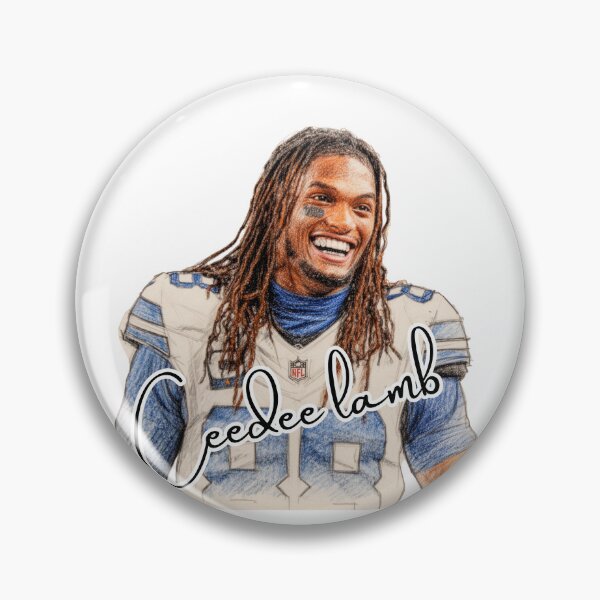 Item preview, Funny Football Star Ceedee Lamb Style Fan Art T-Shirt | Game Day Player Sketch Tee designed and sold by FilzArt.