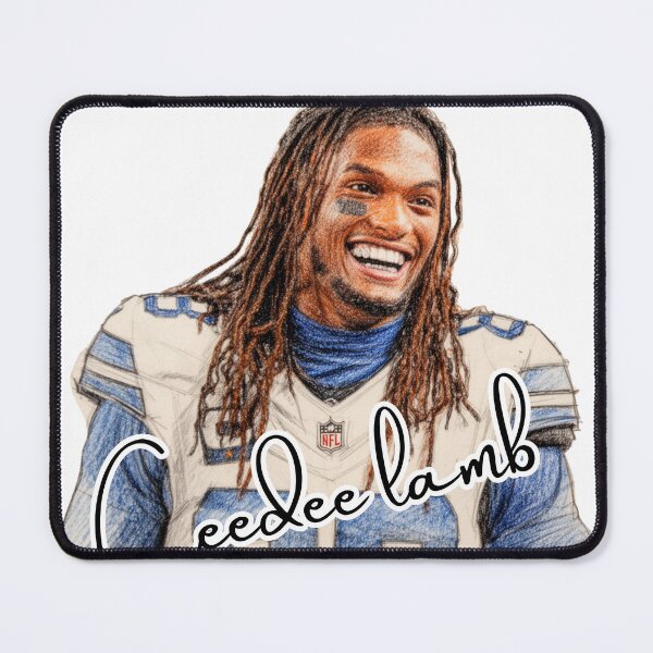 Item preview, Funny Football Star Ceedee Lamb Style Fan Art T-Shirt | Game Day Player Sketch Tee designed and sold by FilzArt.