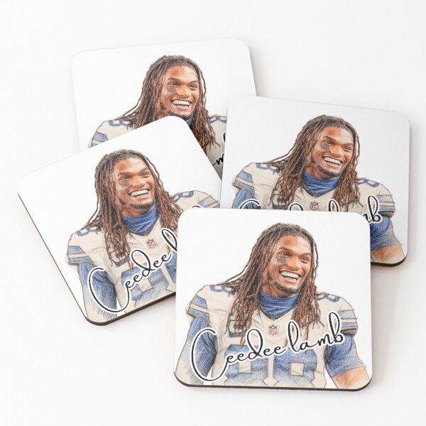 Item preview, Funny Football Star Ceedee Lamb Style Fan Art T-Shirt | Game Day Player Sketch Tee designed and sold by FilzArt.