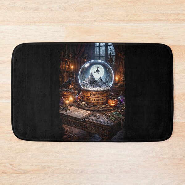 Item preview, The snow globe in the witch's house (Halloween) designed and sold by NubesDesignCH.
