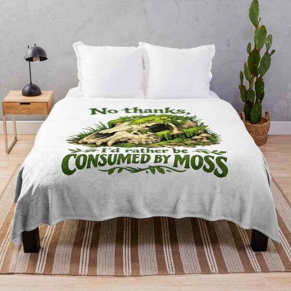 Item preview, No thanks, I'd rather be consumed by moss designed and sold by Aminesnip.