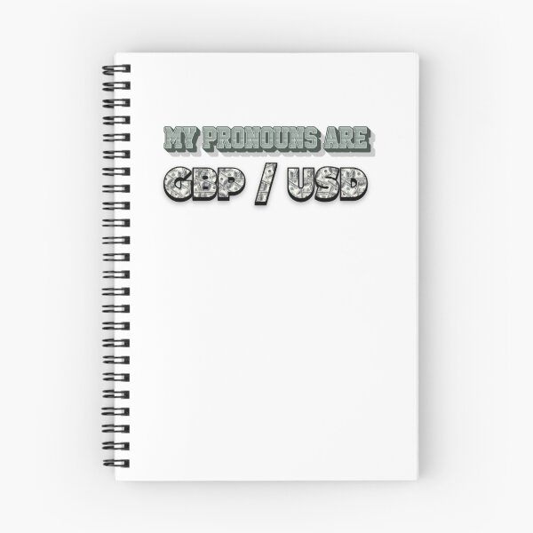 Item preview, My Pronouns Are GBP / USD designed and sold by TradingOnDemand.