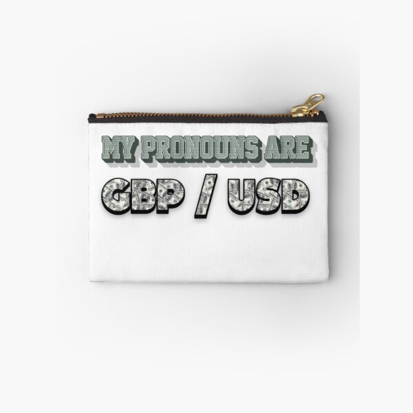 Item preview, My Pronouns Are GBP / USD designed and sold by TradingOnDemand.