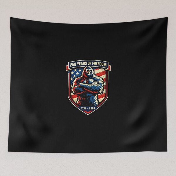 Item preview, Bigfoot 250 Years of Freedom – Patriotic Legend designed and sold by Intomindfood.