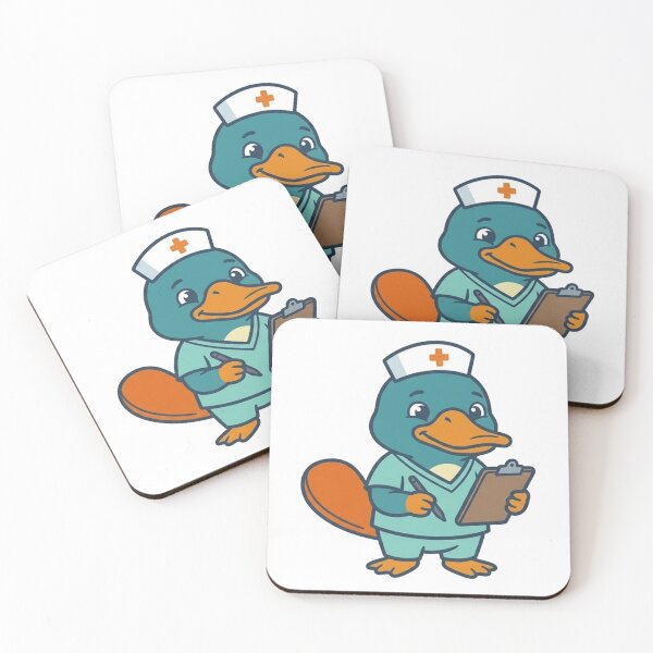 Item preview, Nurse Platypus - Funny Nurse Gift designed and sold by Pip The Platypus.