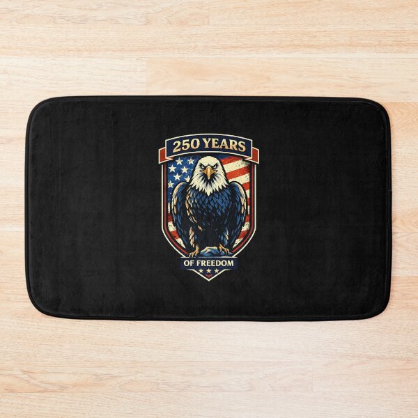 Item preview, 250 Years of Freedom Eagle Shield – Patriotic USA designed and sold by Intomindfood.