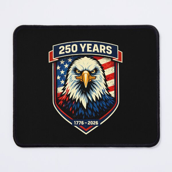 Item preview, 250 Years Eagle Shield – American Freedom designed and sold by Intomindfood.