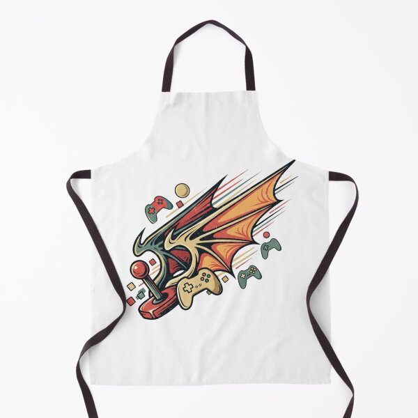 Item preview, Dragon Gamer Retro Arcade Fantasy Art designed and sold by Dzblack.