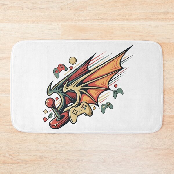 Item preview,  Dragon Gamer Retro Arcade Fantasy Art designed and sold by Dzblack.