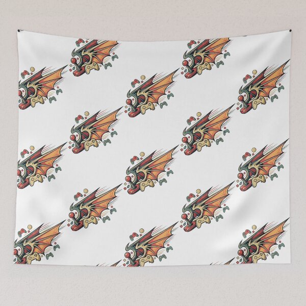 Item preview,  Dragon Gamer Retro Arcade Fantasy Art designed and sold by Dzblack.