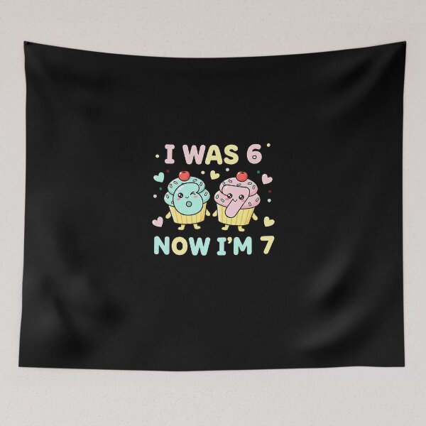 Item preview, Six Seven Meme 7 Year Old Birthday Shirt was 6 Now I'm 7  designed and sold by Intomindfood.
