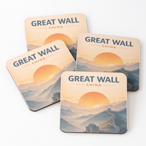 Item preview, China- Great wall - Poster designed and sold by ApGraphicDesigns.