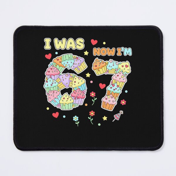 Item preview, I was 6 Now I'm 7 Year Old Girl 7th Birthday Girls Kids designed and sold by Intomindfood.