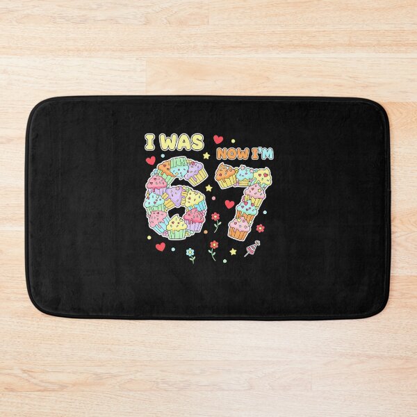 Item preview, I was 6 Now I'm 7 Year Old Girl 7th Birthday Girls Kids designed and sold by Intomindfood.