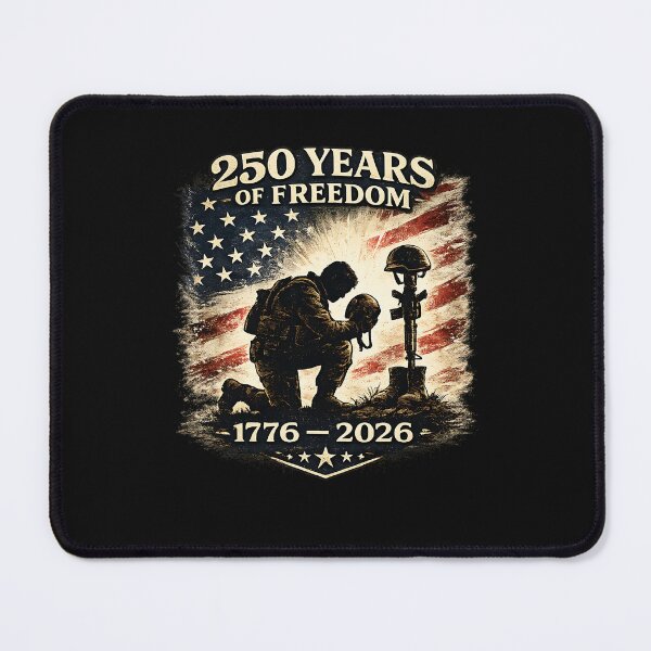 Item preview, 250 Years of American Freedom – Fallen Soldier Memorial designed and sold by Intomindfood.