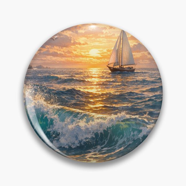 Item preview, sailing the beautiful ocean designed and sold by Becca's Arts and Merchandise.