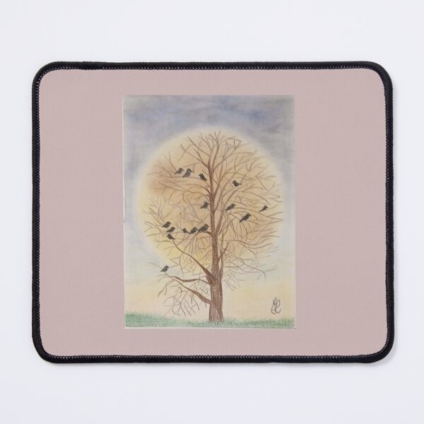 Item preview, Albero Notturno con Luna – Arte Atmosferica designed and sold by DisegniPersonalizzati di irka87.