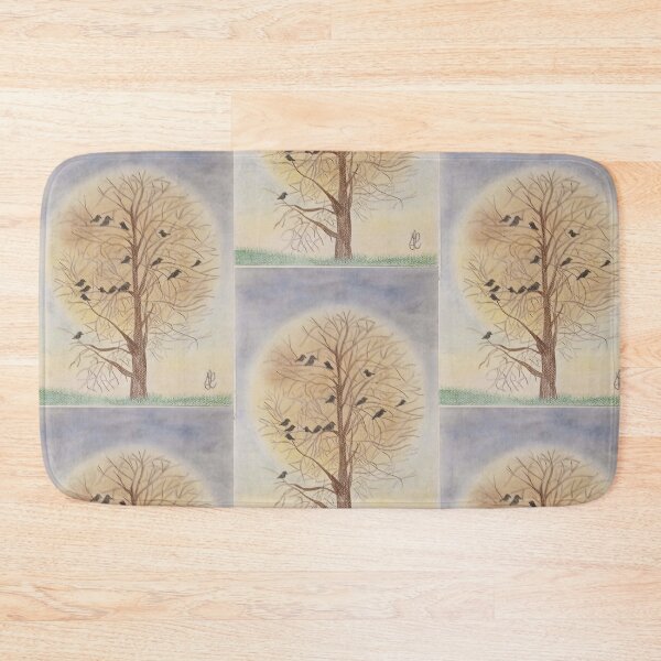 Item preview, Albero Notturno con Luna – Arte Atmosferica designed and sold by DisegniPersonalizzati di irka87.