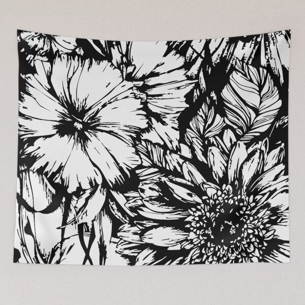 Item preview, Detailed Floral Illustration designed and sold by designbynarc.